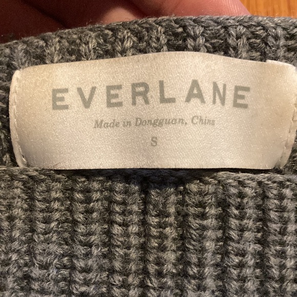 Everlane Gray Sweater - wool - small - Picture 3 of 3